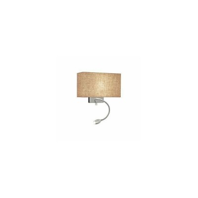 Бра Ideal Lux 103204 Hotal Ap2 Canvas E27 60W IP20