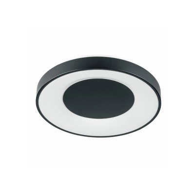 Потолочный светильник Goldlux 326713 Witold 40 Led 1x48W 3000K-6000K 5300Lm IP44 Bk с пультом ДУ