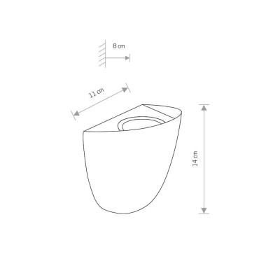 Светильник уличный Nowodvorski 8144 Sinus GU10 1x35W IP54 Bl Светильник уличный Nowodvorski 8144 Sinus GU10 1x35W IP54 Bl