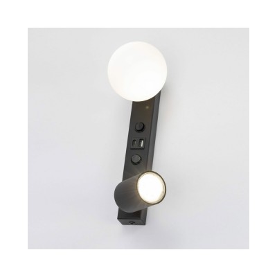 Бра Tk Lighting 10152 Vox GU10+G9 2x10+6W IP20 Bk Бра Tk Lighting 10152 Vox GU10+G9 2x10+6W IP20 Bk