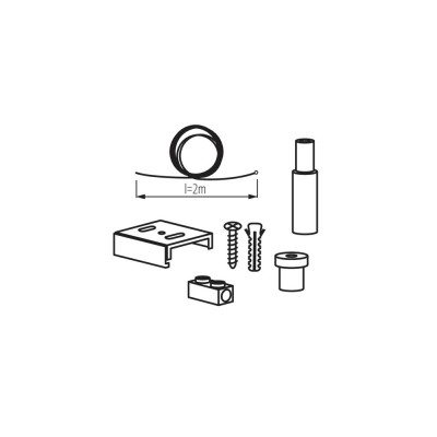 Крепление для подвешивания Kanlux 33257 Tear IP20 Bl Крепление для подвешивания Kanlux 33257 Tear IP20 Bl