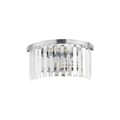 Светильник Nowodvorski 7632 Cristal Е14 2x60W IP20 Chrom