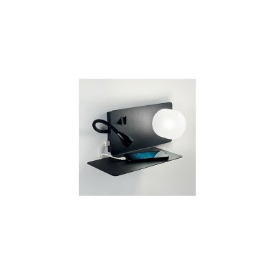 Бра Ideal Lux Book-1 Ap2 Nero 174808