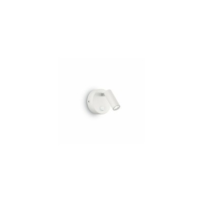 Бра Ideal Lux Page Ap1 Round Bianco 142586