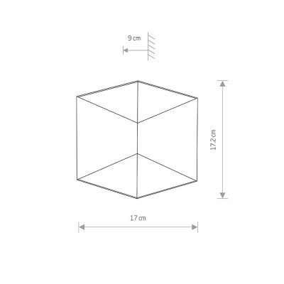 Светильник уличный Nowodvorski 8141 Triangles LED 2x5W 3000K 750Lm IP54 Bl Светильник уличный Nowodvorski 8141 Triangles LED 2x5W 3000K 750Lm IP54 Bl