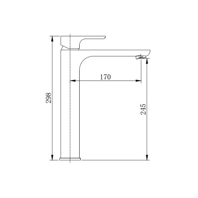 Смеситель для умывальника ASIGNATURA Delight 75521600