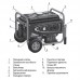 Генератор бензиновый KOER KU.3000EB 2,8-3,0 кВт, електр. стартер + акумулятор (KR3431)