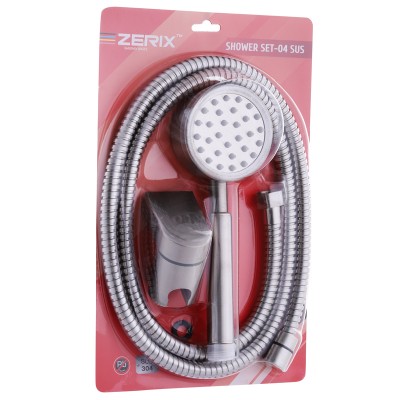 Душевой набор (шланг, лейка, кронштейн) ZERIX SHOWER SET-04 (ZX3099) Душевой набор (шланг, лейка, кронштейн) ZERIX SHOWER SET-04 (ZX3099)