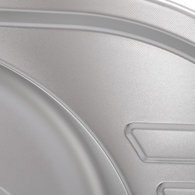 Мойка кухонная HAIBA 57x45 decor (с сифоном)