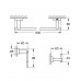 Набор аксессуаров 3 в 1 Grohe Essentials Cube New (40777001)