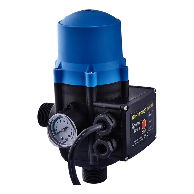 Контроллер давления Vodomet VDS-3 электронный для насоса до 1,1 кВт, угловой 1", с кабелем (VO4201)