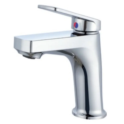 Смеситель для умывальника Plamix Lucas-001 SET Chrome с подводом (PM0707) Смеситель для умывальника Plamix Lucas-001 SET Chrome с подводом (PM0707)