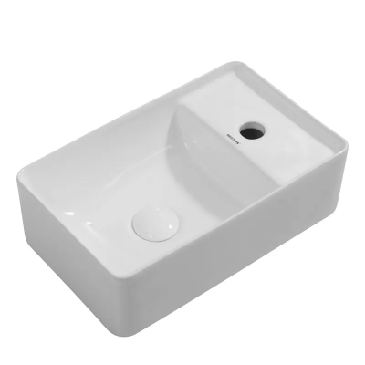 Раковина подвесная Mixxus Premium QUADRO-1201-L 430х265х135mm (MP6505) Раковина подвесная Mixxus Premium QUADRO-1201-L 430х265х135mm (MP6505)