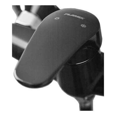 Смеситель для душа Plamix Afina-003 SET Black (со шлангом, лейкой и кронштейном) (PM0646) Смеситель для душа Plamix Afina-003 SET Black (со шлангом, лейкой и кронштейном) (PM0646)