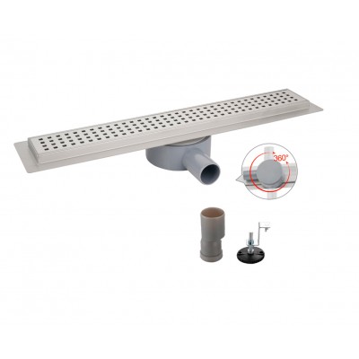 Душевой трап Koer FD02-70x500 из нержавеющей стали SUS304 70x500мм (AC0685)