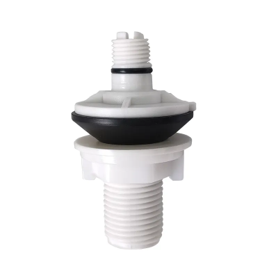 Пластиковый штуцер Koer KT-1402-1/2" к наполнительной арматуре для бачка унитаза подвода 1/2" (KR5649) Пластиковый штуцер Koer KT-1402-1/2" к наполнительной арматуре для бачка унитаза подвода 1/2" (KR5649)