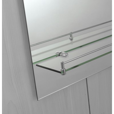 Зеркало настенное Zerix SANSA MRZ05-700x850x105 прямоугольное с полкой (ZX5629)