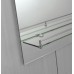 Зеркало настенное Zerix SANSA MRZ05-700x850x105 прямоугольное с полкой (ZX5629)