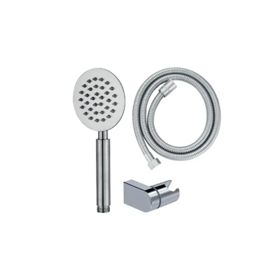 Душевой набор Mixxus Shower SET-01.SUS (шланг, лейка, кронштейн) из нержавеющей стали (MI6156)