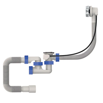 Сифон для ванны Mixxus SV-02-B с ревизией, перелив "автомат" (ручка хром) (MI8205) Сифон для ванны Mixxus SV-02-B с ревизией, перелив "автомат" (ручка хром) (MI8205)