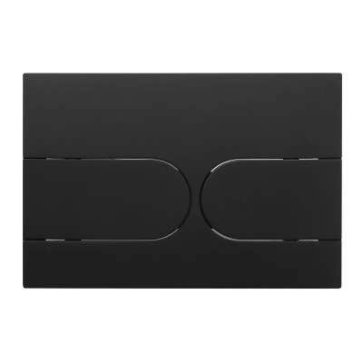 Панель смыва Koer KT-0604-05 240x160x10mm пластиковая, закругленная кнопка (KR5324)