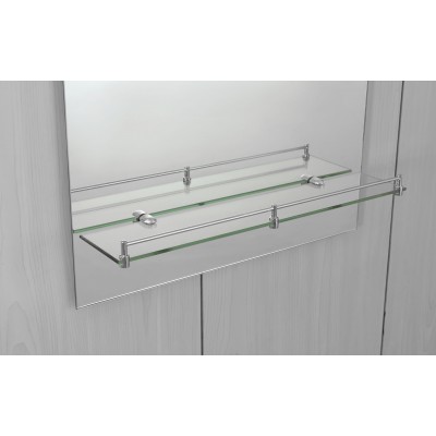 Зеркало настенное Zerix SANSA MRZ05-700x850x105 прямоугольное с полкой (ZX5629)