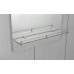 Зеркало настенное Zerix SANSA MRZ05-700x850x105 прямоугольное с полкой (ZX5629)