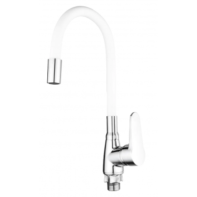 Смеситель для кухни Mixxus Elvis 014 (Nut) Refl.White (без подводки) (MI6309)