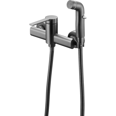 Смеситель для гигиенического душа Mixxus Lord 024 Graphite с лейкой (Цвет графит) (MI7136) Смеситель для гигиенического душа Mixxus Lord 024 Graphite с лейкой (Цвет графит) (MI7136)