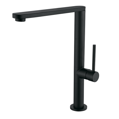 Смеситель для кухни ZERIX KFM-011 BLACK из нержавеющей стали SUS304 (кол. черный) (ZX4863)