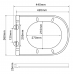 Унитаз подвесной Mixxus Premium ELLIPSE-0309-T1 GRAY 530x360x350mm система смыва TORNADO 1.0 (MP6655)