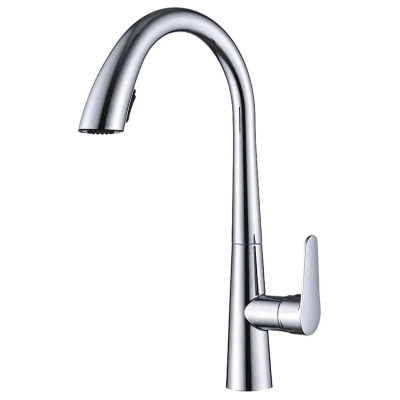 Смеситель для кухни с выдвижным изливом Mixxus Premium WARTA 014 (MI6956)