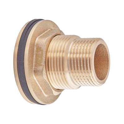 Врезка в бак с контргайкой Nolf NFC.450-08 - 3/4" латунная (NF3240)
