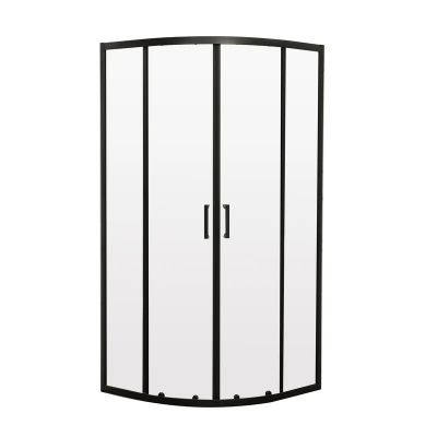 Душевая кабина без поддона Mixxus Premium DIVERSE SC01-90x90x195-TR Black прозрачное стекло 5мм (MI6860)