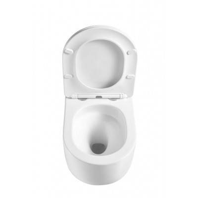 Унитаз подвесной Mixxus Premium TOPPER-0302-T3 490х360х380mm, система смыва TORNADO 3.0 (MP6599)