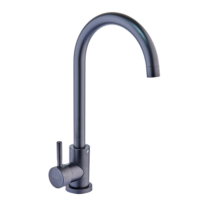 Смеситель для кухни из нержавеющей стали Champion SUS-011 Black (CH0344)