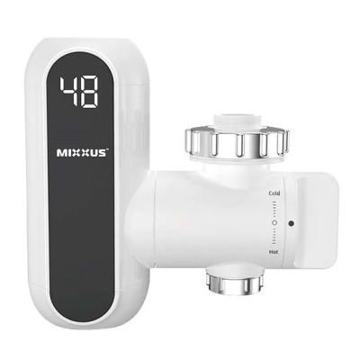 Водонагреватель проточный MIXXUS Electra 650-E 3,3 kW с креплением на излив (MI6508)