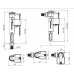 Комплект арматуры Koer KT-0301-1/2" (спускная 2-х + наполнительная) (KR5058)