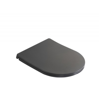 Унитаз подвесной Mixxus Premium ELLIPSE-0309-T1 GRAY 530x360x350mm система смыва TORNADO 1.0 (MP6655)