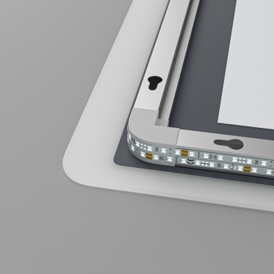 Зеркало Mixxus Premium OLIVARY MR19-90x70-REVERSE (LED Touch, Anti-fog, димер (3-6,5kK)) (MP6630) Зеркало Mixxus Premium OLIVARY MR19-90x70-REVERSE (LED Touch, Anti-fog, димер (3-6,5kK)) (MP6630)