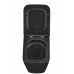 Унитаз подвесной Mixxus Premium QUADRO-0301-T3 BLACK 490х340х360mm, система смыва TORNADO (MP6587)