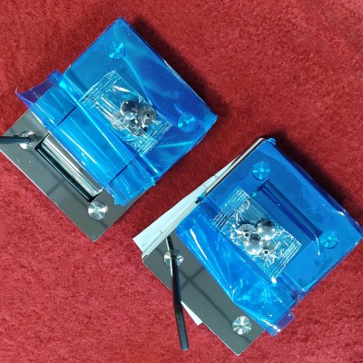 Дверь в нишу Koer SR SD04-120x200-TR-01 прозрачное стекло Easy Clean 10мм, хром (KR5387)