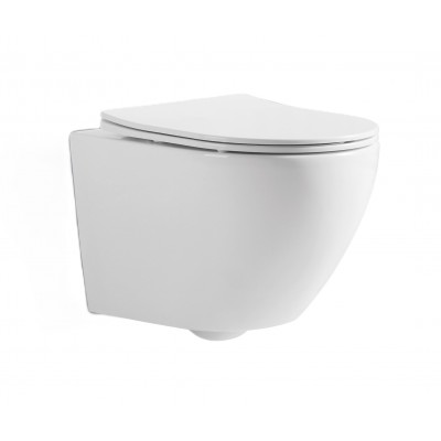 Унитаз подвесной Mixxus ELLIPSE-0306-R 520x360x365mm, система смыва RIMLESS (MI6708)