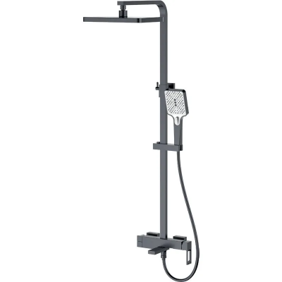 Душевая колонна со смесителем Haiba KANT 009-J GRAPHITE (Цвет графит) (HB9665) Душевая колонна со смесителем Haiba KANT 009-J GRAPHITE (Цвет графит) (HB9665)