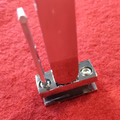 Дверь в нишу Koer SR SD04-120x200-TR-01 прозрачное стекло Easy Clean 10мм, хром (KR5387)