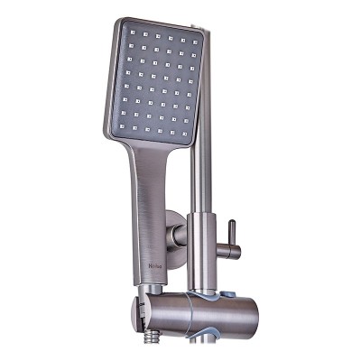 Душевая система со смесителем Haiba Kubus 009-J Graphite (HB4005)