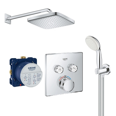 Душевая система скрытого монтажа New Tempesta 250 Grohe Grohtherm SmartControl UA26415SC1 (UA26415SC1)