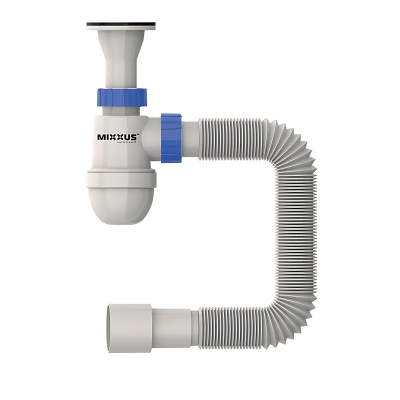 Сифон для умывальника Mixxus SU-02-A 1 1/2"x40 с литым выпуском (MI8184)