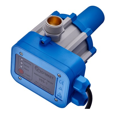 Контроллер давления Vodomet VDS-1 электронный для насоса 1,1 кВт, 1", с кабелем (VO4200)