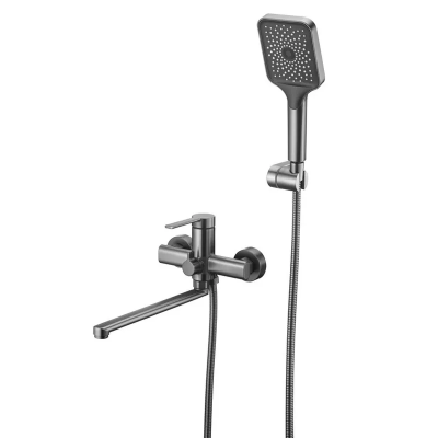 Смеситель для ванны Mixxus Lord 006 Euro Graphite (Цвет графит) (MI7142) Смеситель для ванны Mixxus Lord 006 Euro Graphite (Цвет графит) (MI7142)